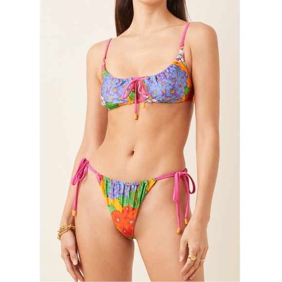 Zimmermann Riders floral bikini set - Picture 1 of 7